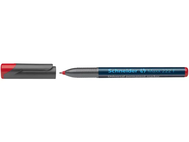 Universele marker Schneider Maxx 222 F permanent rood