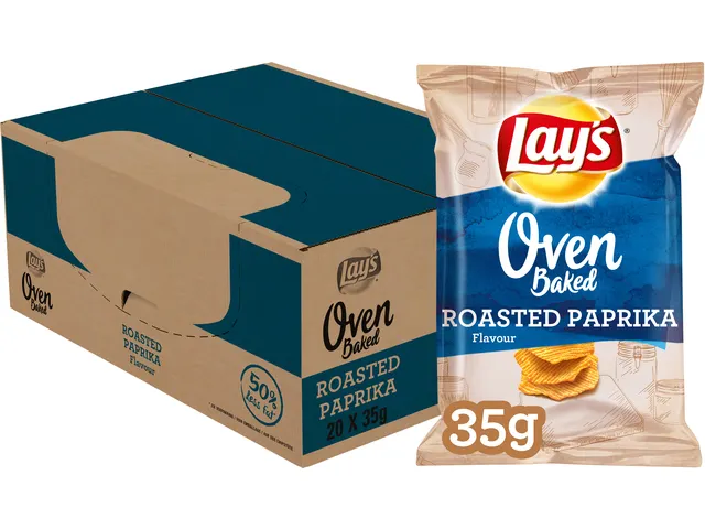 Chips Lay's Oven roasted paprika sachet 35g