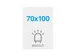 Impression poster 275g/m² surface satin 70x100cm