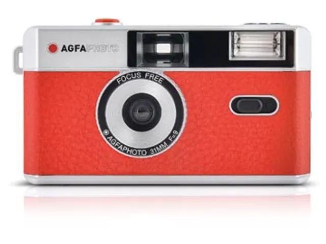 Appareil Photo Argentique, 35 Mm, Rouge