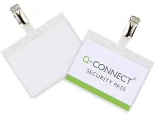 Badge Met Clip 60x90mm Incl. Personaliseerbaar Insteekkaart 25 Stuks - 3
