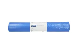 Afvalzak Hynex 70x110cm LDPE recycled T40 120L blauw rol à 20 stuks