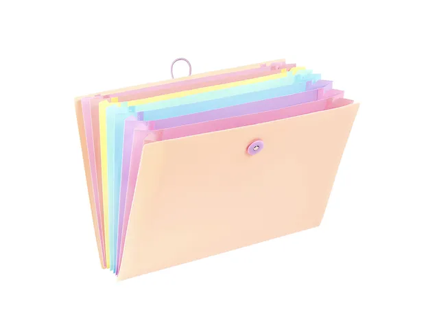 Trieur extenssible Rainbow Pastel 8 compartiments