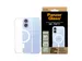 PanzerGlass HardCase Transparent w. White MagSafe iPhone 16, Hoes,