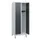 schoollocker,HxBxD 1630x600x500mm,2vak,vak B 300mm,cil.-slot,voeten