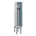 locker voor scheiding van kleding,HxBxD 2120x300x500mm,1vak