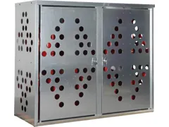Gasflessenkast 1435x1710x720mm Voor 20 Gasflessen (11kg) Plaatstaal