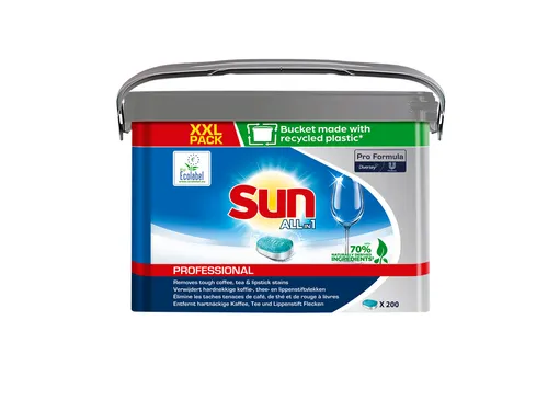 Vaatwastabletten Sun Pro Formula All-in-one XXL 200 stuks