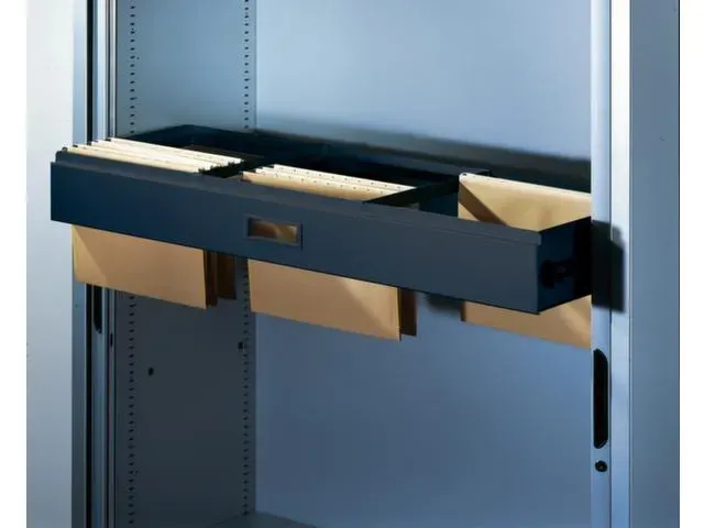 OUTLET hangmappenlade v. roldeurkast v. kast B 1200mm volledig uittrek