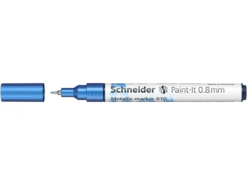 Metallic marker Schneider Paint-It 010 0.8mm blauw metallic