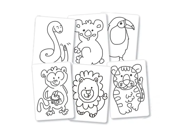 Baby waskrijtjes set van 6 stuks