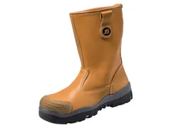 Bata Hero Goliath S3 veiligheidslaarzen, SRC, HRO, bruin, maat XW-46,