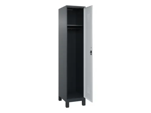 locker,HxBxD 1950x400x500mm,1vak,vak B 400mm,cil.-slot,voeten