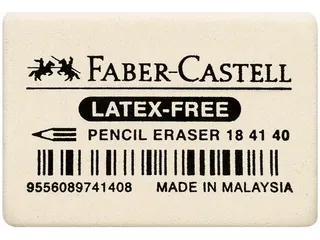 Gum Faber Castell 7041 34x26x8mm wit - 2