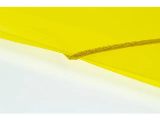 Elastomap Kangaro A4 PP transparant geel