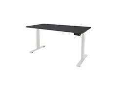 Dextro Plus Zit-sta Bureau Elektrisch 200x100 houtprint schaduw wit