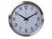 Aluminium Wandklok Ø 40cm dcf cijferaanduiding
