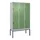 dubbeldekse locker,HxBxD 2120x1200x500mm,3x2vak.,vak B 400mm