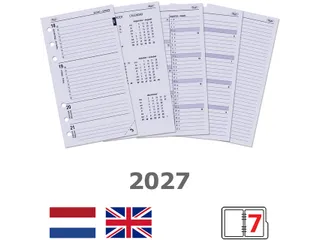 Agendavulling 2027 Kalpa Personal 7dagen/2pagina's - 4