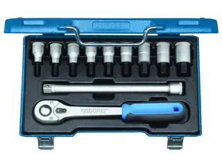 IN 19 Q Schroevendraaierset 1/2 inch 11-delige inbus 5-17mm - 1
