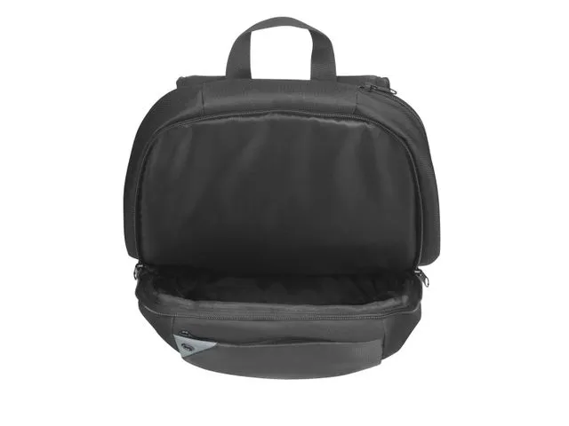 Laptoptas 15.6 Inch Intellect Laptop Backpack Zwart Grijs