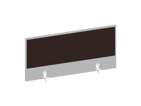 baliepaneel v. bureau aanbouw achter MP-lichtgrijs BN2036-bruin 1000mm