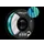 3D Filament Creality PLA 1.75mm blauw groen 1kg