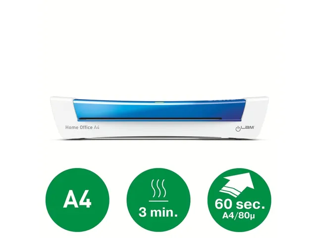 Lamineermachine Leitz ILAM Home Office A4 blauw