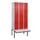 Dubbeldekse dekenkist,HxBxD 2120x900x815mm,3x2vak.,vak B 300mm