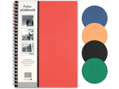 Fotoplakboek Papyrus Traditioneel 330x230mm assorti