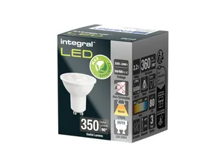 Ledlamp Integral GU10 2700K warm wit 2.2W 360lumen - 3
