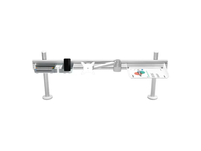 Viewlite Toolbar Bureaurail 702 Zilver Wit
