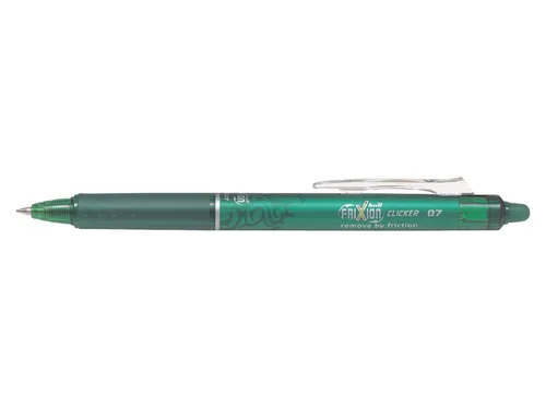 Rollerpen Pilot Frixion Ball Clicker 0.7mm Medium punt Groen