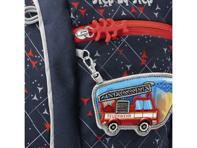 Rugzak Step by Step polyester KIGA MINI Fire Truck Finn