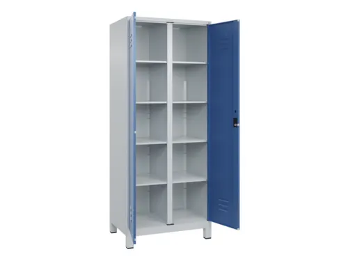 wasgoedverdeelkast,HxBxD 1950x800x500mm,vak B 400mm,cilinderslot