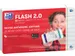 Flash 2.0 flashcard starterkit gelijnd A7 wit 80 vel