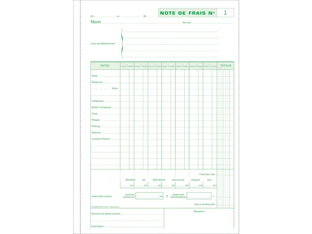 Manifold Kostennota 29,7x21 50bl dupli