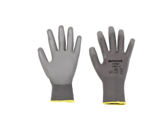 Honeywell 2100250 First polyamide handschoenen, PU gecoat, maat 7, 10