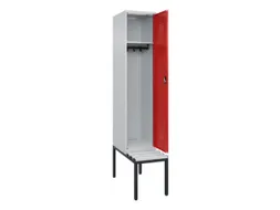 locker met bank,HxBxD 2120x400x815mm,1vak,vak B 400mm,cilinderslot