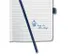 carnet de notes Sigel Jolie Flair A5 hardcover ligné 'Midnight Blue'