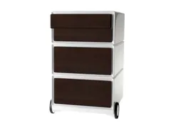 mobiel ladeblok,HxBxD 642x390x436mm,4lade(n),romp wit,front zijwand