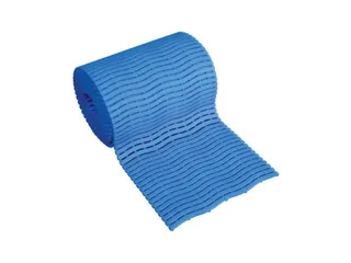 vloermat voor vochtige ruimte,v. effen oppervlakken,B 600mm,PE,blauw - 1