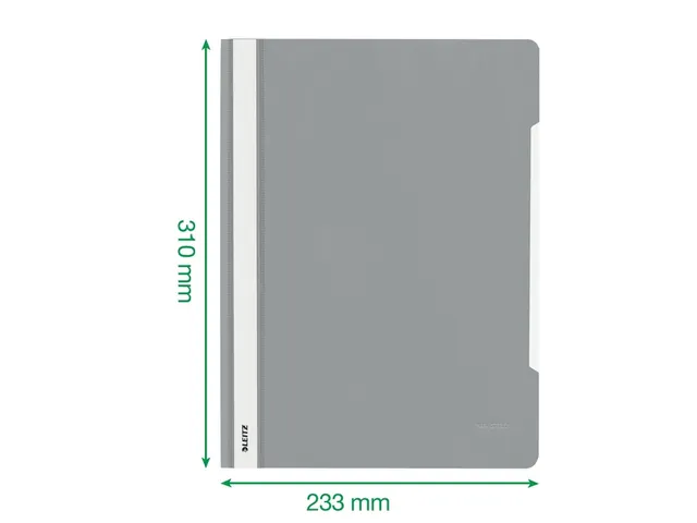 Snelhechter Leitz 4191 standaard A4 groen 30% gerecycled plastic