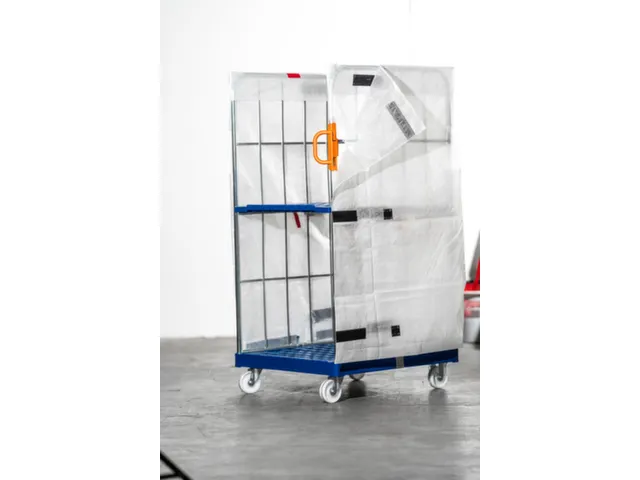 bâche,p. bac sur roulettes,Hxl 1350x650mm,p. bac sur roulettes,PP