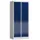 Lockerkast 1800x800x500mm 2x4 vakken cilinderslot, sokkel, RAL5010