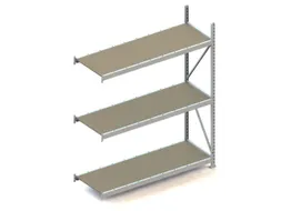 Breedvakstelling Aanbouwveld Hxbxd 2200x1851x650mm 3 Houten Legborden