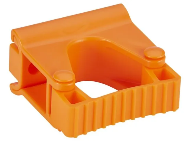 Vikan Hygiene Klem voor Hi-Flex Wandhouder Oranje