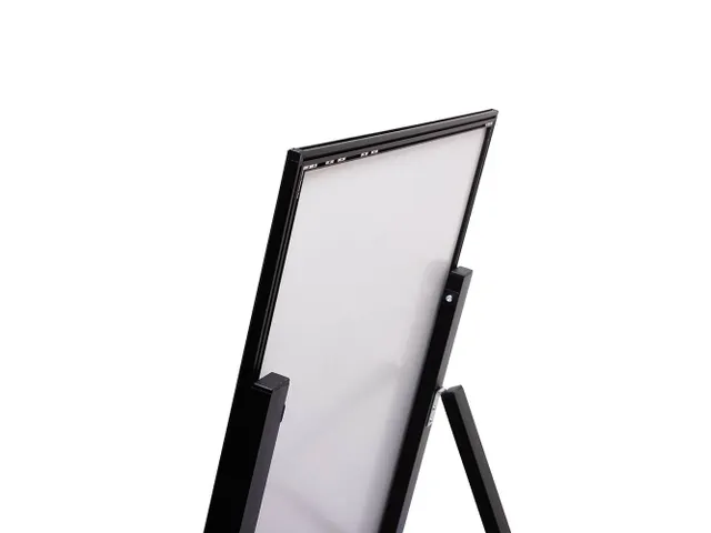 Verlicht Stoepbord LED Slide In A1 Zwart