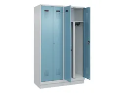 PBM-locker,HxBxD 1950x1200x500mm,4vak,vak B 300mm,cil.-slot