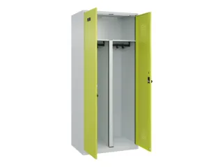 PBM-locker,HxBxD 1850x800x500mm,2vak,vak B 400mm,draaigrendel - 1